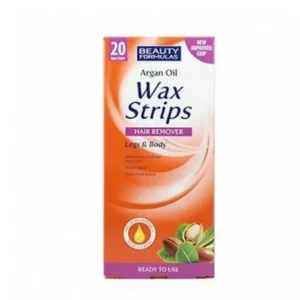 Beauty Formulas Argan Oil Wax Strips Hair Remover Legs & Body