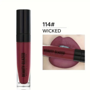Beauty Glazed Matte Lipstick Wicked-114
