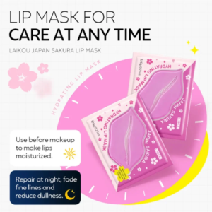 LAIKOU Japan Sakura Lip Mask Pad 6gm