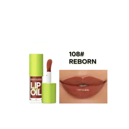 Beauty Glazed Glow Lip Oil – Reborn 108