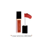 Beauty Glazed Matte Liquide Lipstick Mocha Brown 124