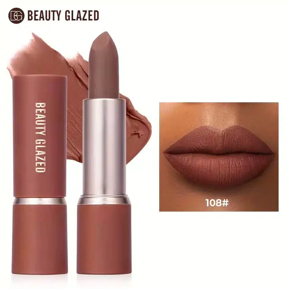 Beauty Glazed Modern Matte Long Lasting Lipstick 108 Beauty Glazed Modern Matte Long Lasting Lipstick 108 - Image 1