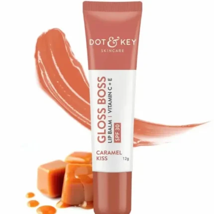 Dot & Key Gloss Boss Lip Balm Vitamin C+E SPF 30 – Caramel Kiss
