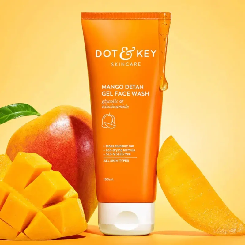 Dot & Key Mango Detan Gel Face Wash 100ml