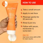 Dot & Key Vitamin C Gel Face Wash + E Super Bright – 100ml - Image 2