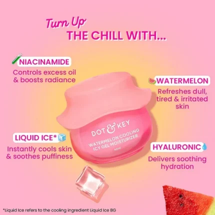 Dot & Key Watermelon Cooling Icy Gel Moisturizer 60ml