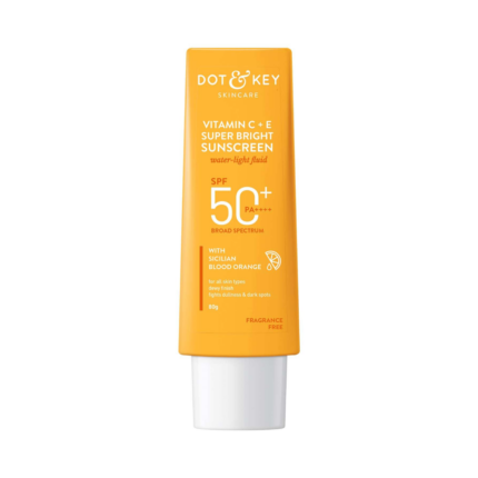 Dot and Key Vitamin C + E Super Bright Sunscreen SPF 50+ PA++++ 80g