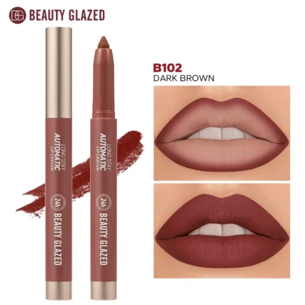 Beauty Glazed Long Stay Lip Crayon – Dark Brown B102