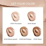 Beauty Glazed Foundation Waterproof Buff Beige 104 – 30ML