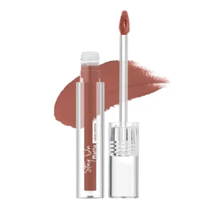 Swiss Beauty All Day Liquid Lipstick Brown Syrup 01
