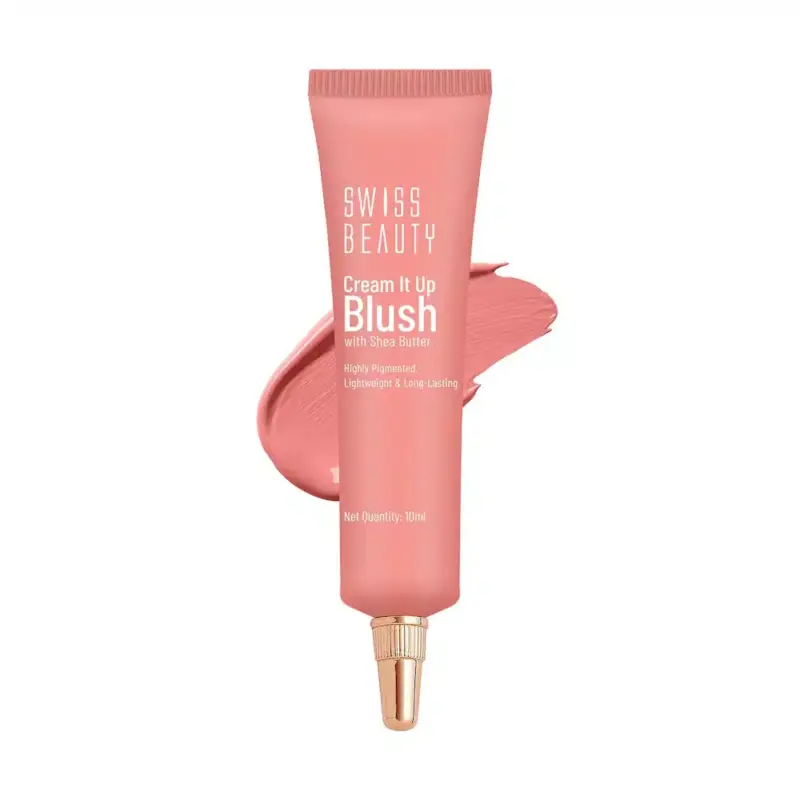 Swiss Beauty Cream It Up Blusher Rosy Cheeks 01