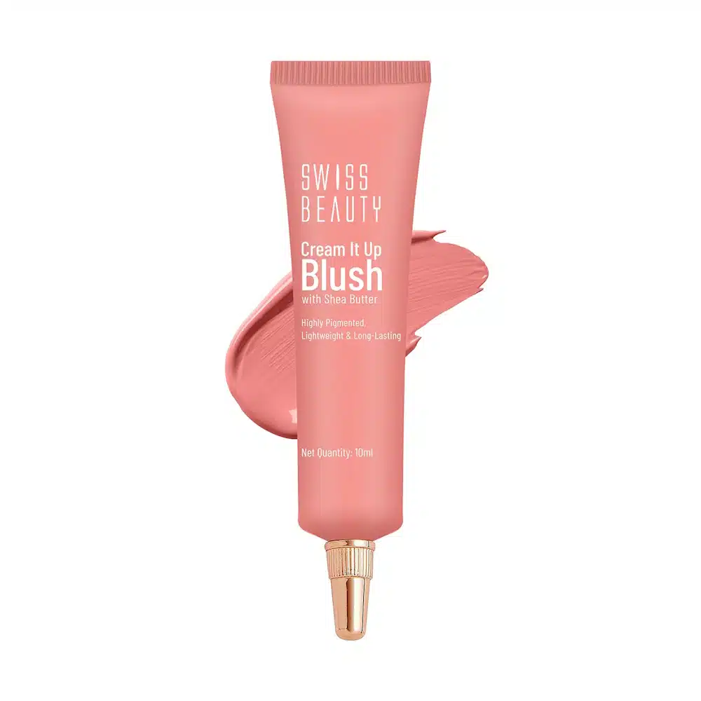 Swiss Beauty Cream It Up Blusher Rosy Cheeks 01 Swiss Beauty Cream It Up Blusher Rosy Cheeks 01