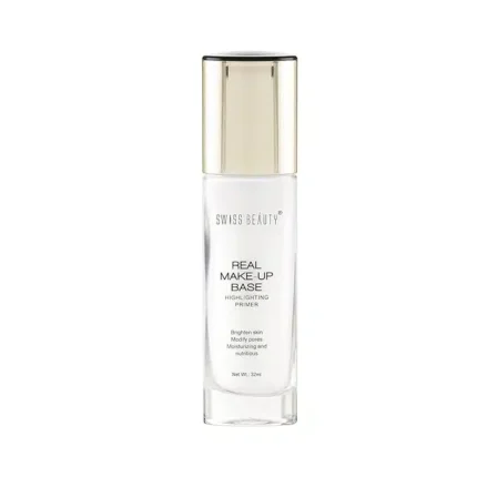 Swiss Beauty Highlighting Primer Real Makeup Base – 32ml (Pink Tint)