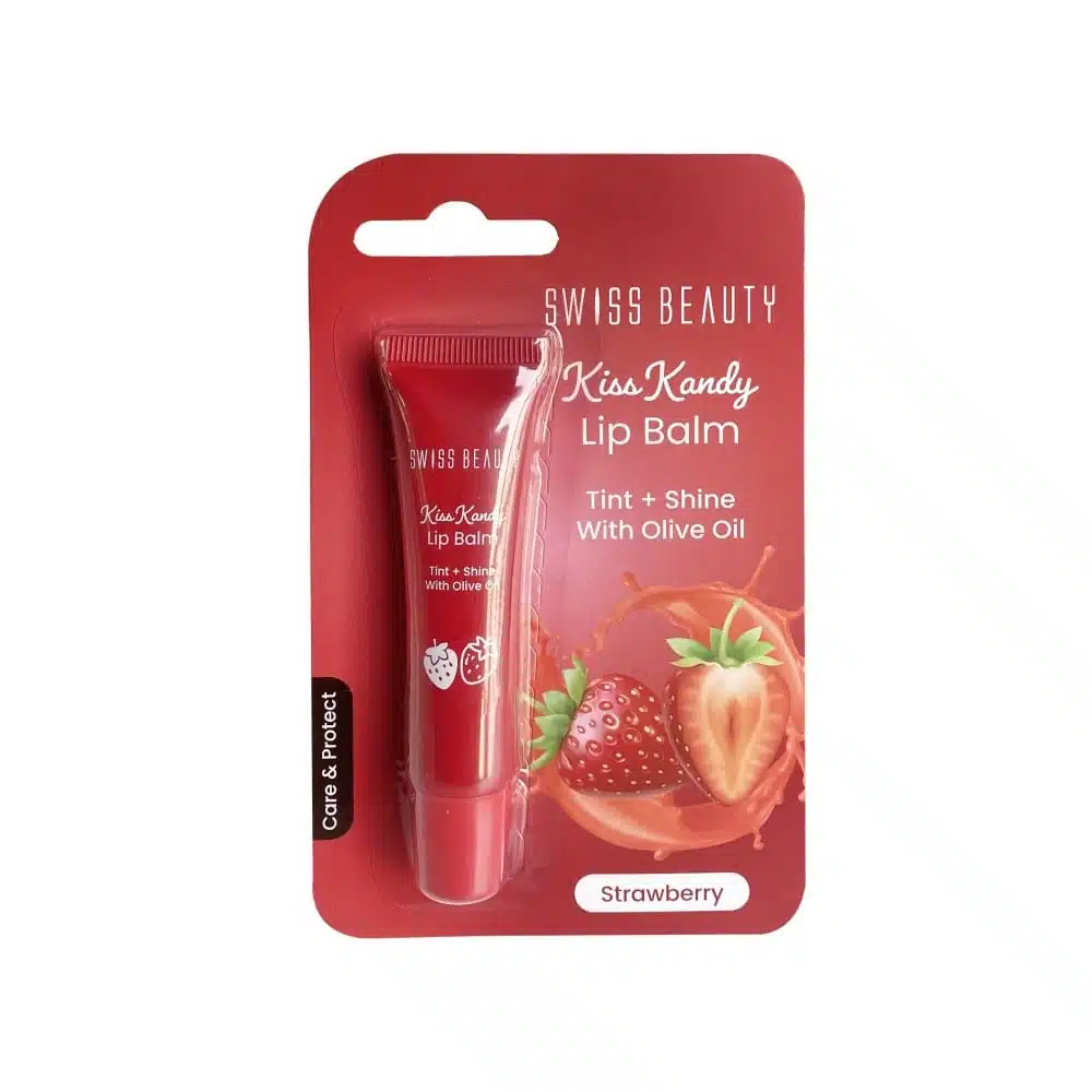 Swiss Beauty Kiss Kandy Lip Balm Strawberry Swiss Beauty Kiss Kandy Lip Balm Strawberry