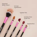 Swiss Beauty Makeup Brush Purple - Image 2