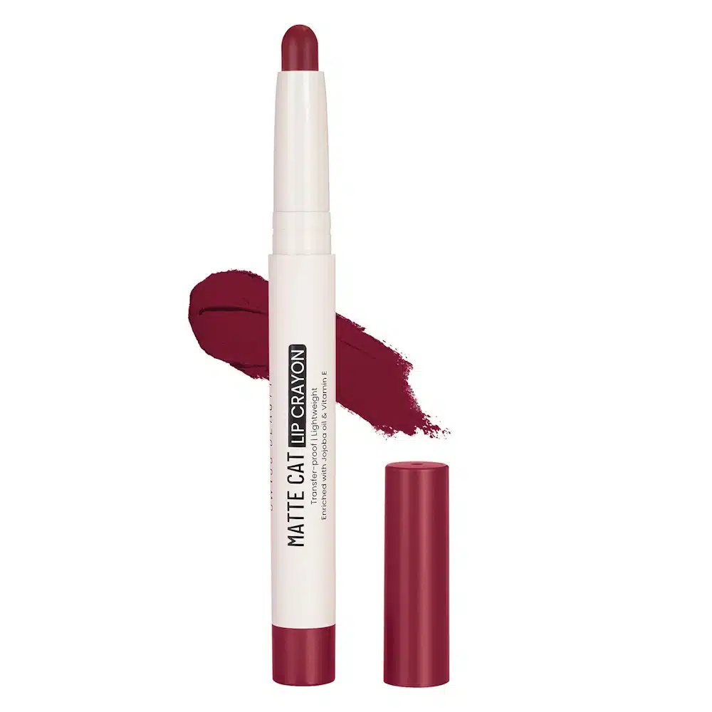 Swiss Beauty Matte Cat Lip Crayon Regal Wine 22 Swiss Beauty Matte Cat Lip Crayon Regal Wine 22
