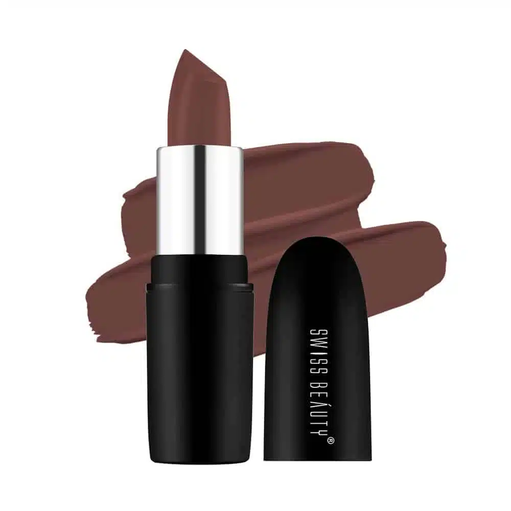 Swiss Beauty Pure Matte Lipstick Expresso 226 Swiss Beauty Pure Matte Lipstick Expresso 226
