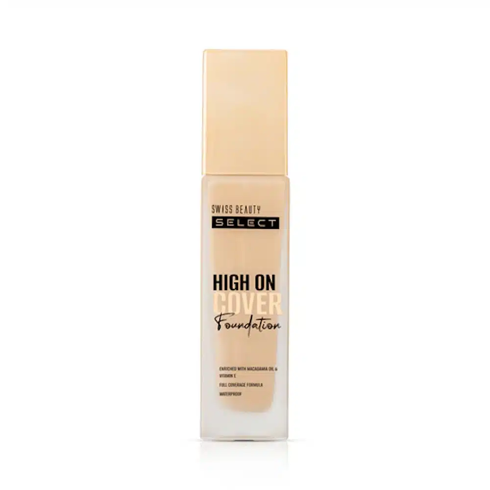 Swiss Beauty Select High on Cover Foundation Neutral Ivory 01 Swiss Beauty Select High on Cover Foundation Neutral Ivory 01