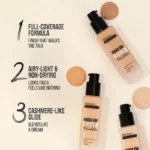 Swiss Beauty Select High on Cover Foundation Neutral Ivory 01 - Image 2