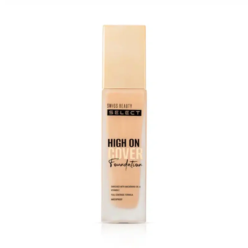 Swiss Beauty Select High on Cover Foundation Warm Espresso 06