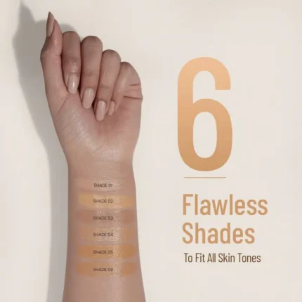 Swiss Beauty Studio Finish Full Coverage Foundation Shades