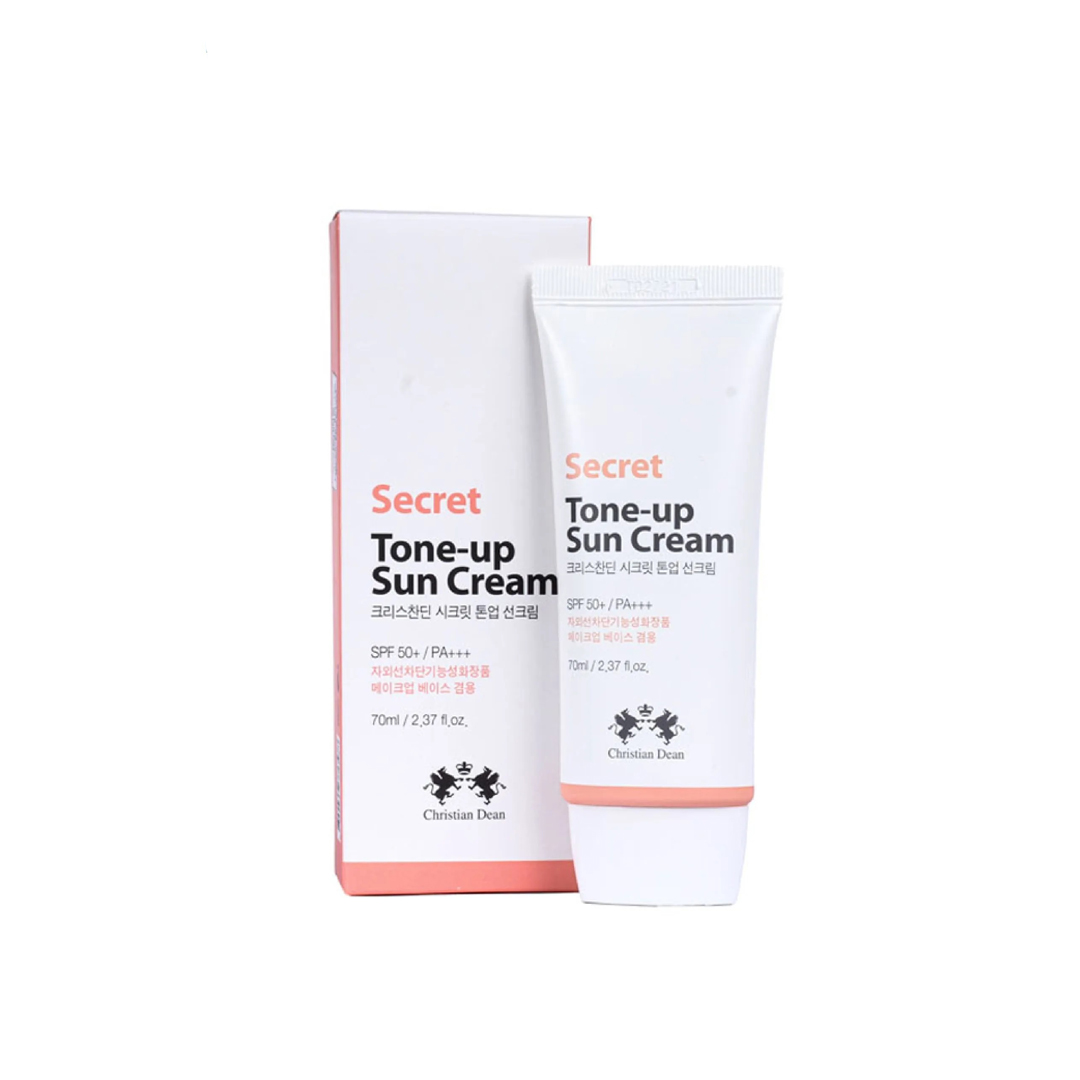 christian-dean-secret-tone-up-sun-cream1 Christian Dean Secret Tone Up Sun Cream - 70ml - Image 1