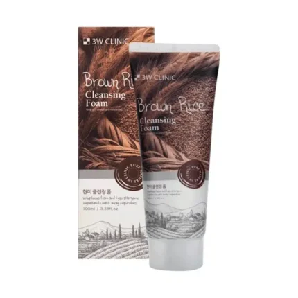 3W Clinic Brown Rice Foam Cleansing – 100ml
