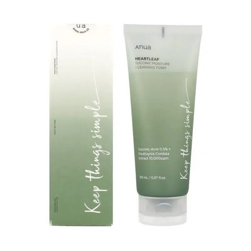 Anua Heartleaf Quercetinol Pore Deep Cleansing Foam – 150ml Anua Heartleaf Quercetinol Pore Deep Cleansing Foam – 150ml