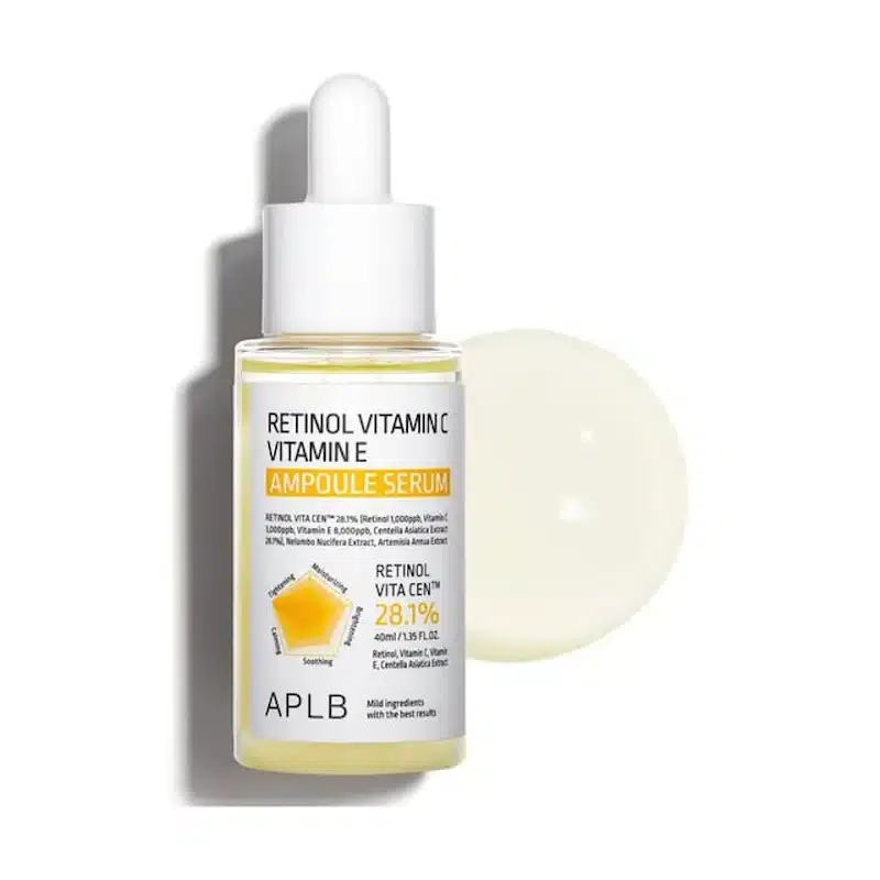APLB Retinol Vitamin C Vitamin E Ampoule Serum – 40ml APLB Retinol Vitamin C Vitamin E Ampoule Serum – 40ml
