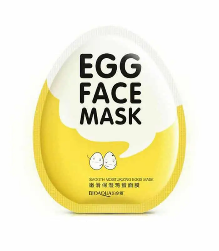 BIOAQUA Egg Face Sheet Mask – 25g BIOAQUA Egg Face Sheet Mask – 25g