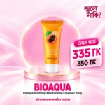 BIOAQUA Papaya Purifying Moisturizing Cleanser – 100g