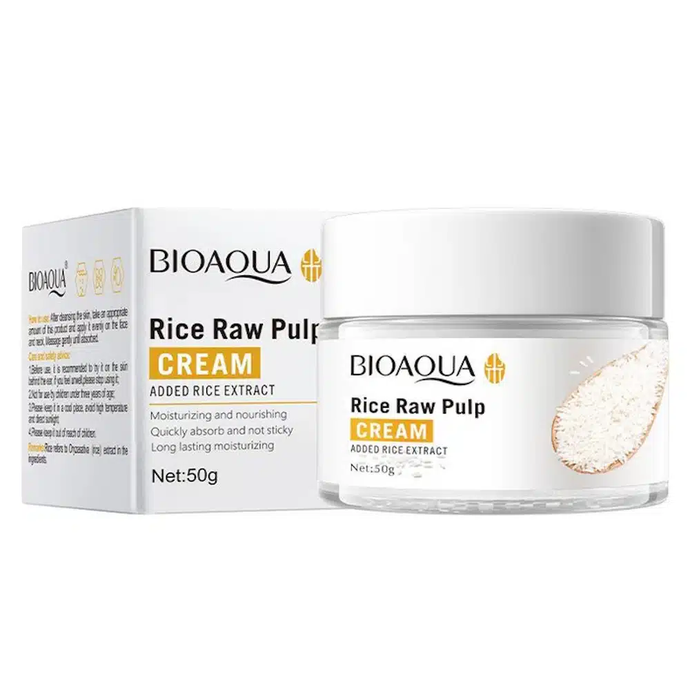 BIOAQUA Rice Raw Pulp Face Cream – 50g BIOAQUA Rice Raw Pulp Face Cream – 50g