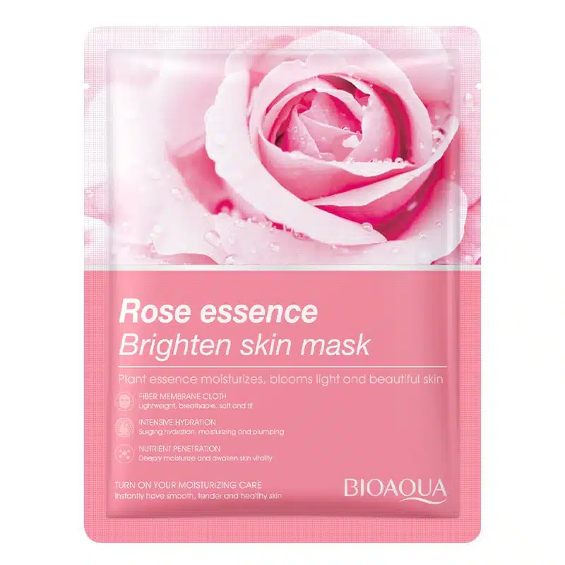 BIOAQUA Rose Essence Brighten Skin Sheet Mask – 25g BIOAQUA Rose Essence Brighten Skin Sheet Mask – 25g