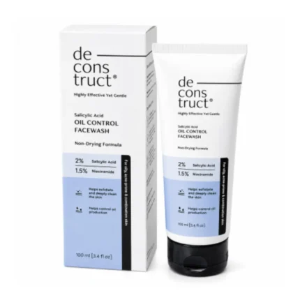 Deconstruct Salicylic Acid Oil Control Face Wash – 100ml
