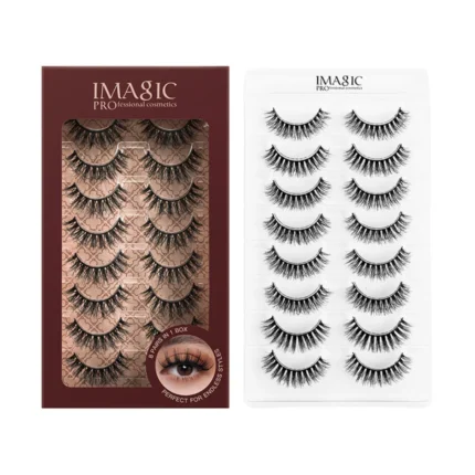 IMAGIC 8-Pair 3D False Eyelashes - T01
