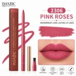 IMAGIC Waterproof Long Lasting Lip Liner Pink Roses 2306