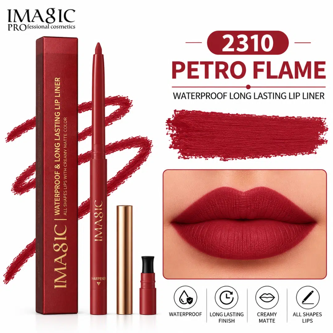 IMAGIC Waterproof Long Lasting Lip Liner Retro Flame 2310 IMAGIC Waterproof Long Lasting Lip Liner Retro Flame 2310