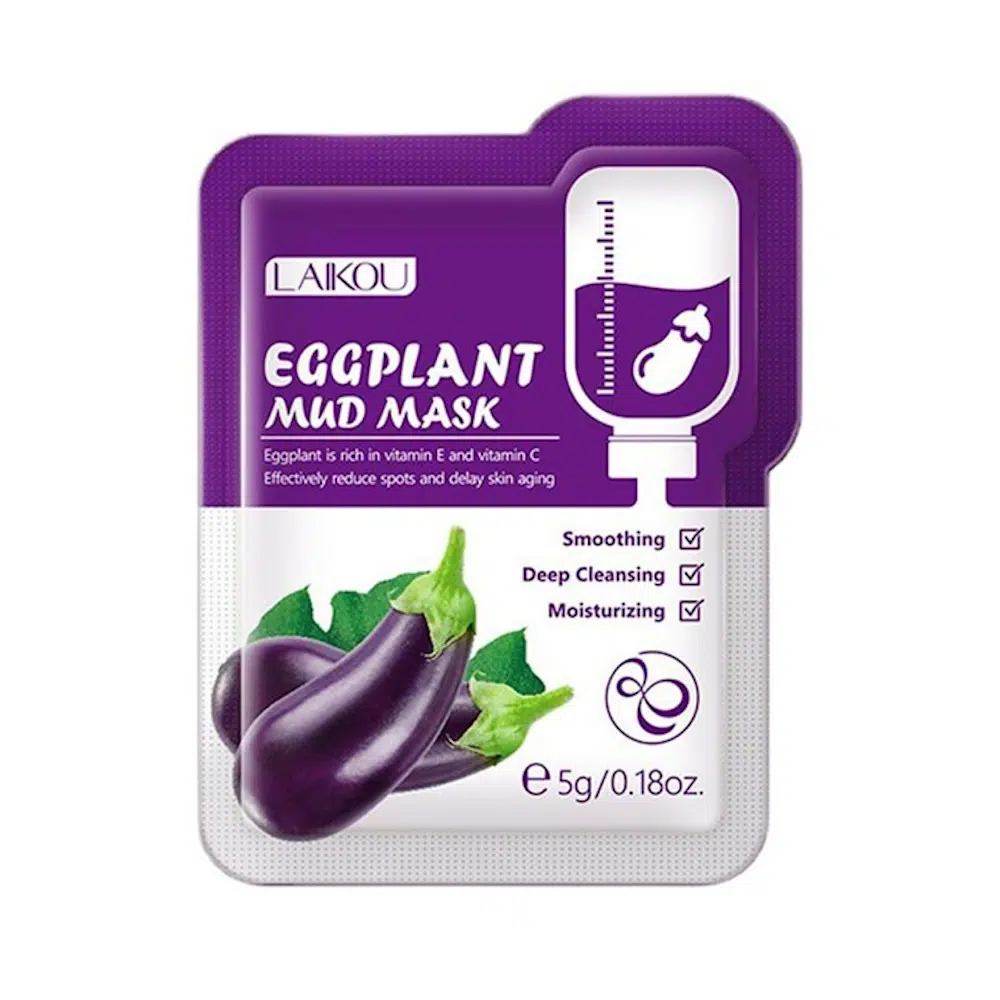 LAIKOU Eggplant Mud Mask – 5g LAIKOU Eggplant Mud Mask – 5g