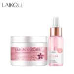 LAIKOU Japan Sakura Serum 17ml & Cream 25g Combo