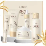 LAIKOU Rice Skin Care Set - Skin Glowing Set – 5 Pcs