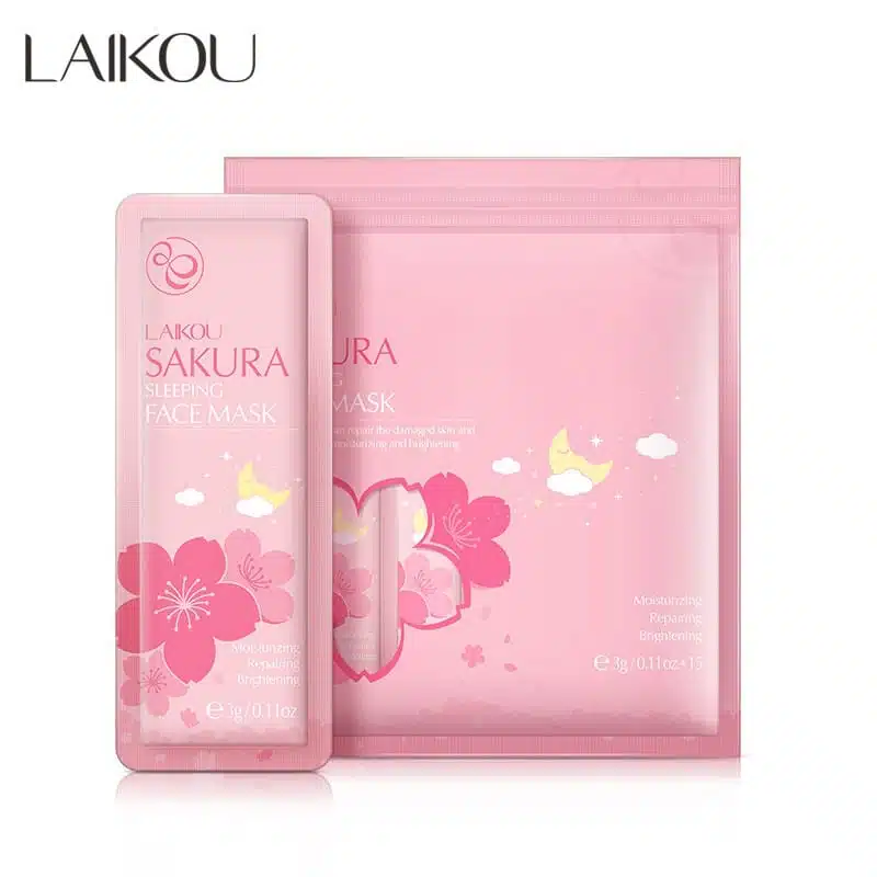 LAIKOU Sakura Sleeping Mask – 15 Pcs LAIKOU Sakura Sleeping Mask – 15 Pcs