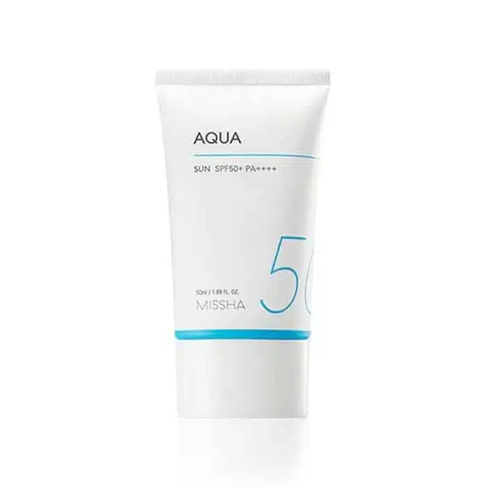 MISSHA Aqua Sunscreen SPF50+ PA++++ – 50ml MISSHA Aqua Sunscreen SPF50+ PA++++ – 50ml