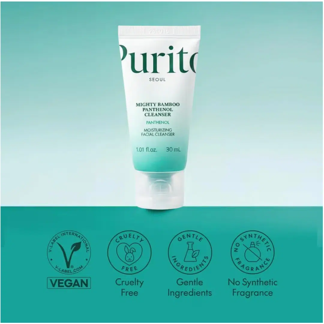 Purito Mighty Bamboo Panthenol Cleanser – 30ml Purito Mighty Bamboo Panthenol Cleanser – 30ml