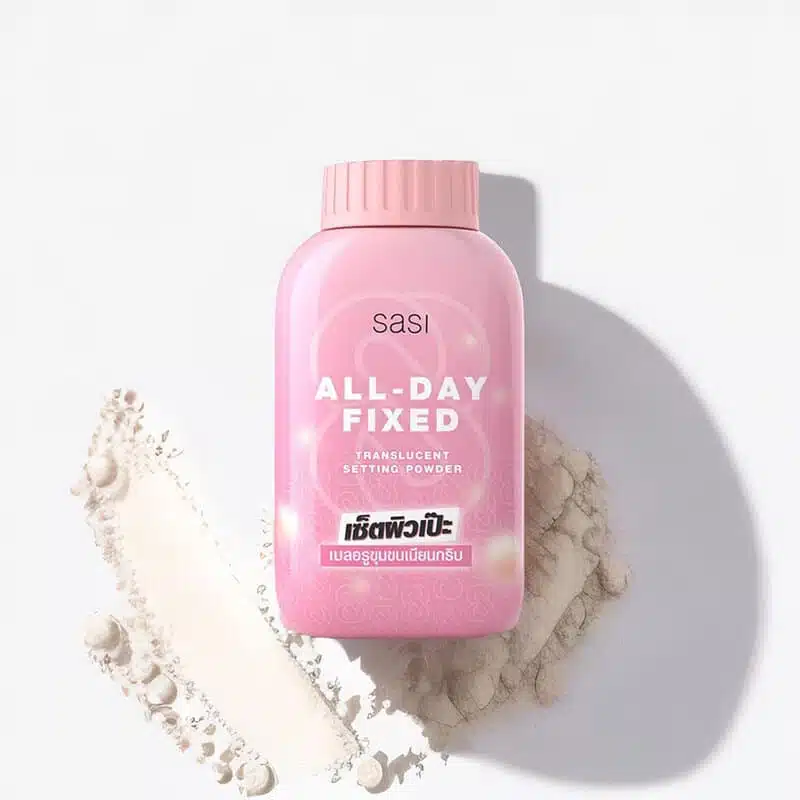Sasi All Day Fixed Translucent Setting Powder – 50g Sasi All Day Fixed Translucent Setting Powder – 50g