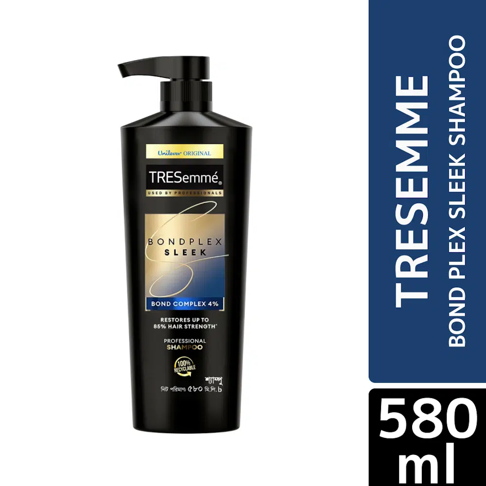 TRESemmé Shampoo Bond Plex Sleek – 580ml TRESemmé Shampoo Bond Plex Sleek – 580ml