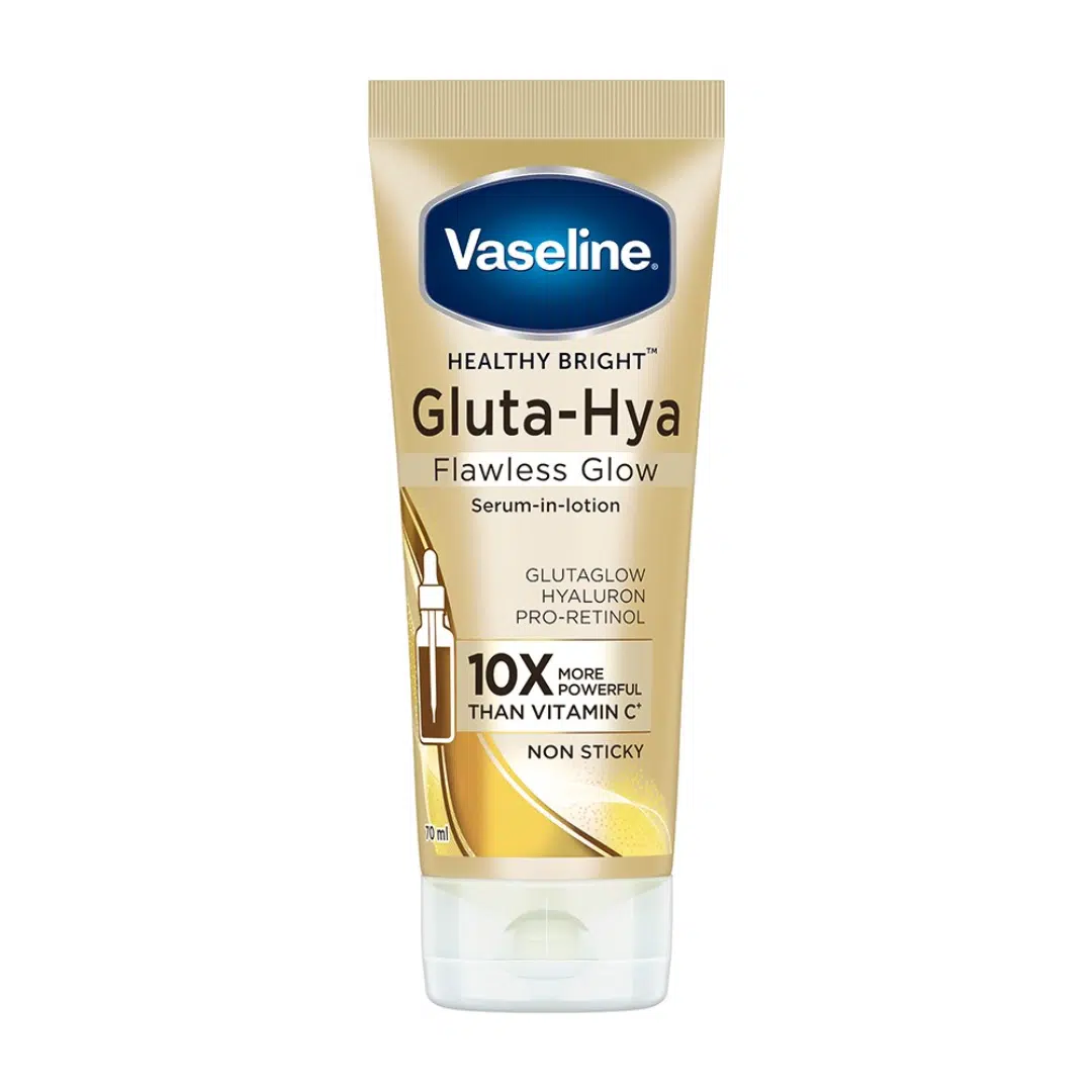 Vaseline Gluta Hya Flawless Glow Serum in Lotion (India) – 70ml Vaseline Gluta Hya Flawless Glow Serum in Lotion (India) – 70ml